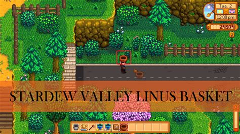 stardew linus|linus basket stardew valley expanded.